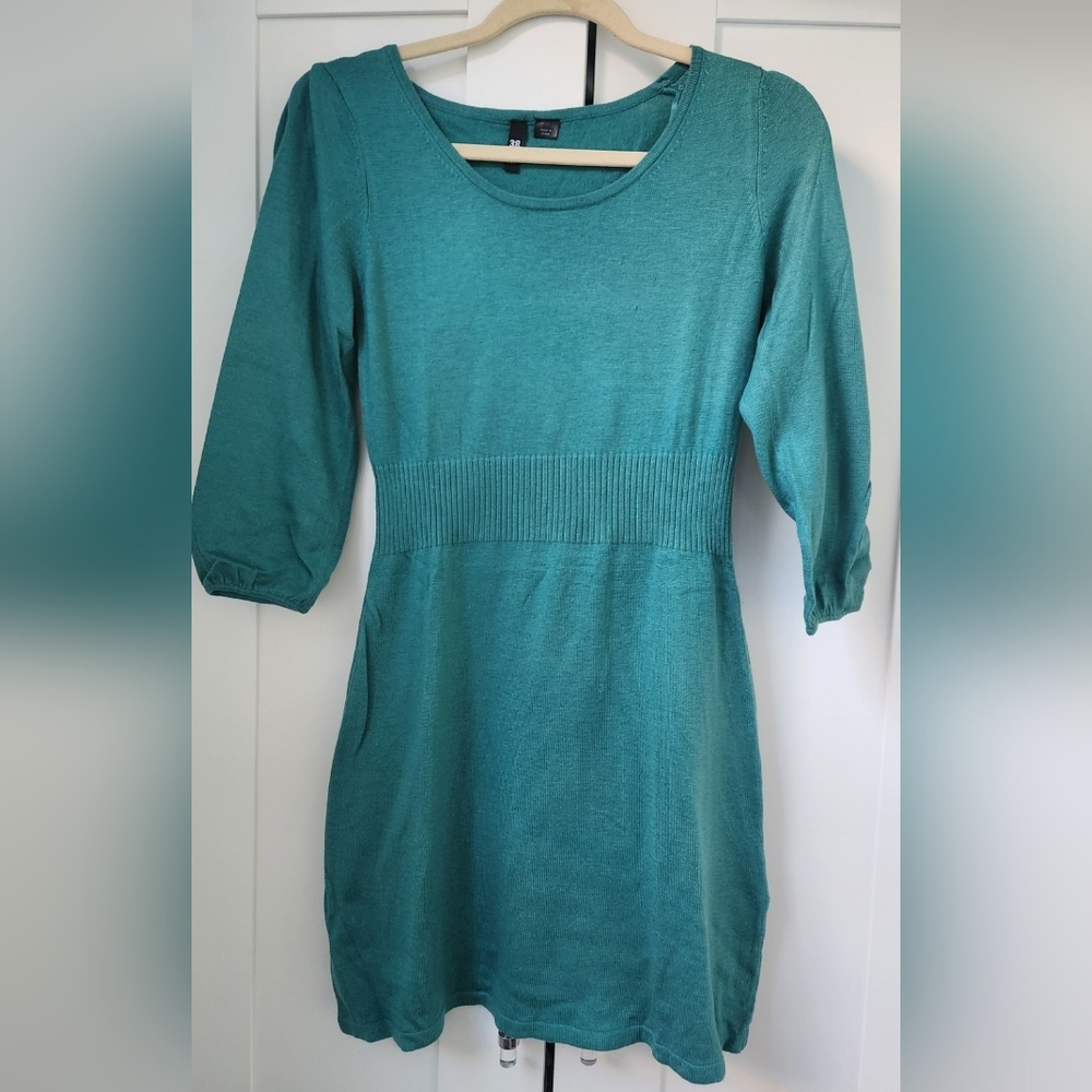 H&M Green Knit Dress